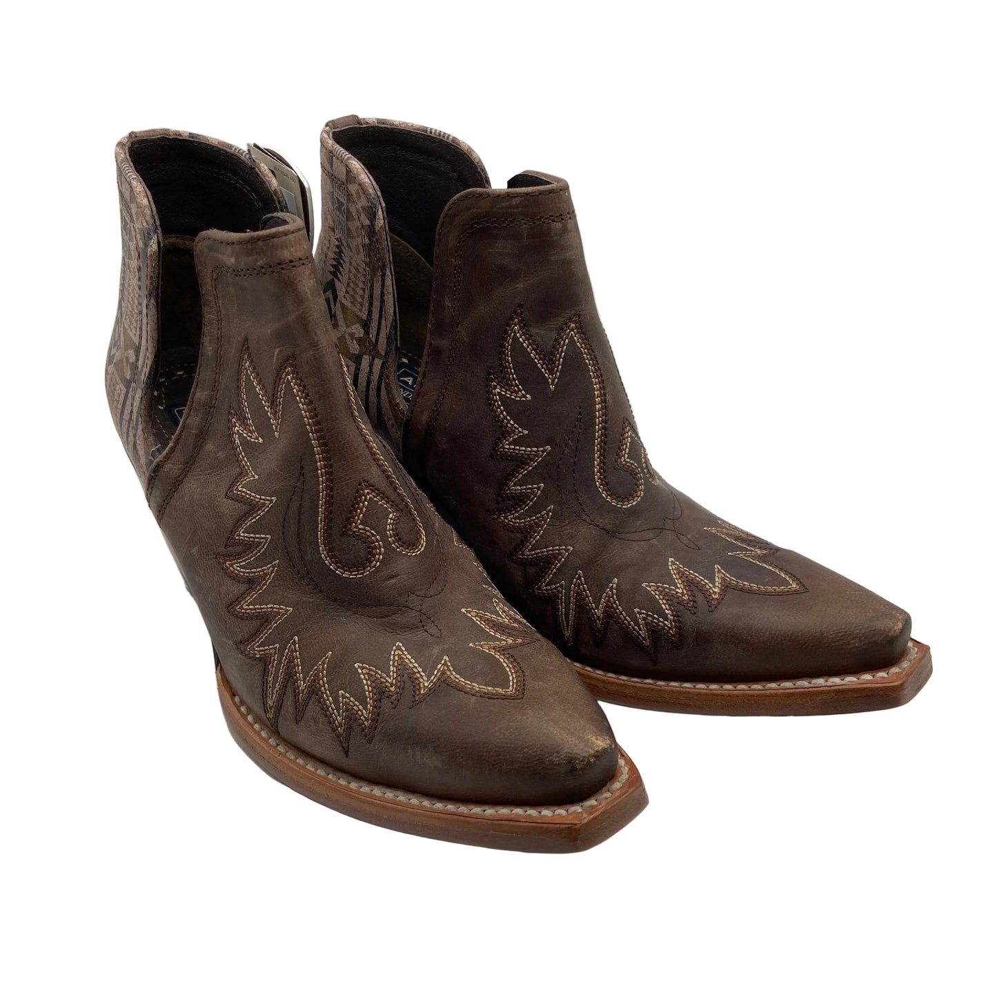 Boots Western By Cmc In Brown, Size: 6.5