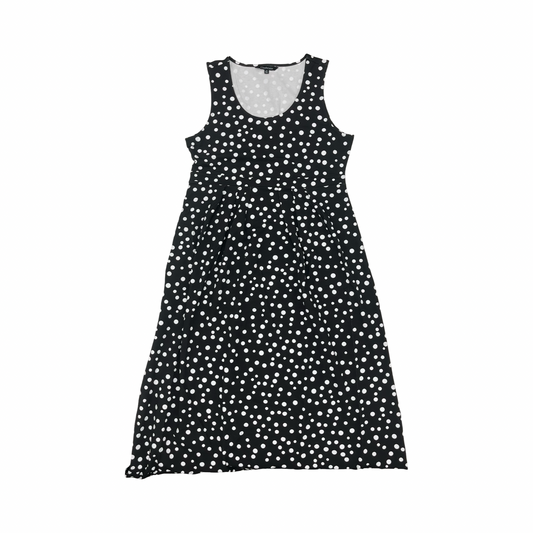 Dress Casual Maxi By Chadwicks In Polkadot Pattern, Size:L