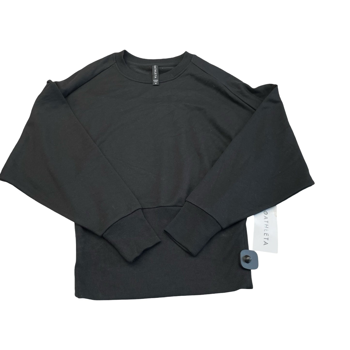 Athletic Sweatshirt Collar By Athleta In Black, Size:M