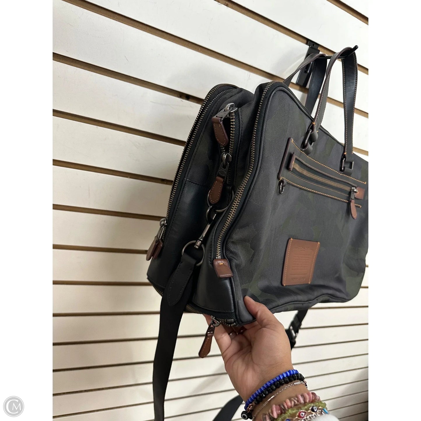 Tote Designer By Coach, Size: Large