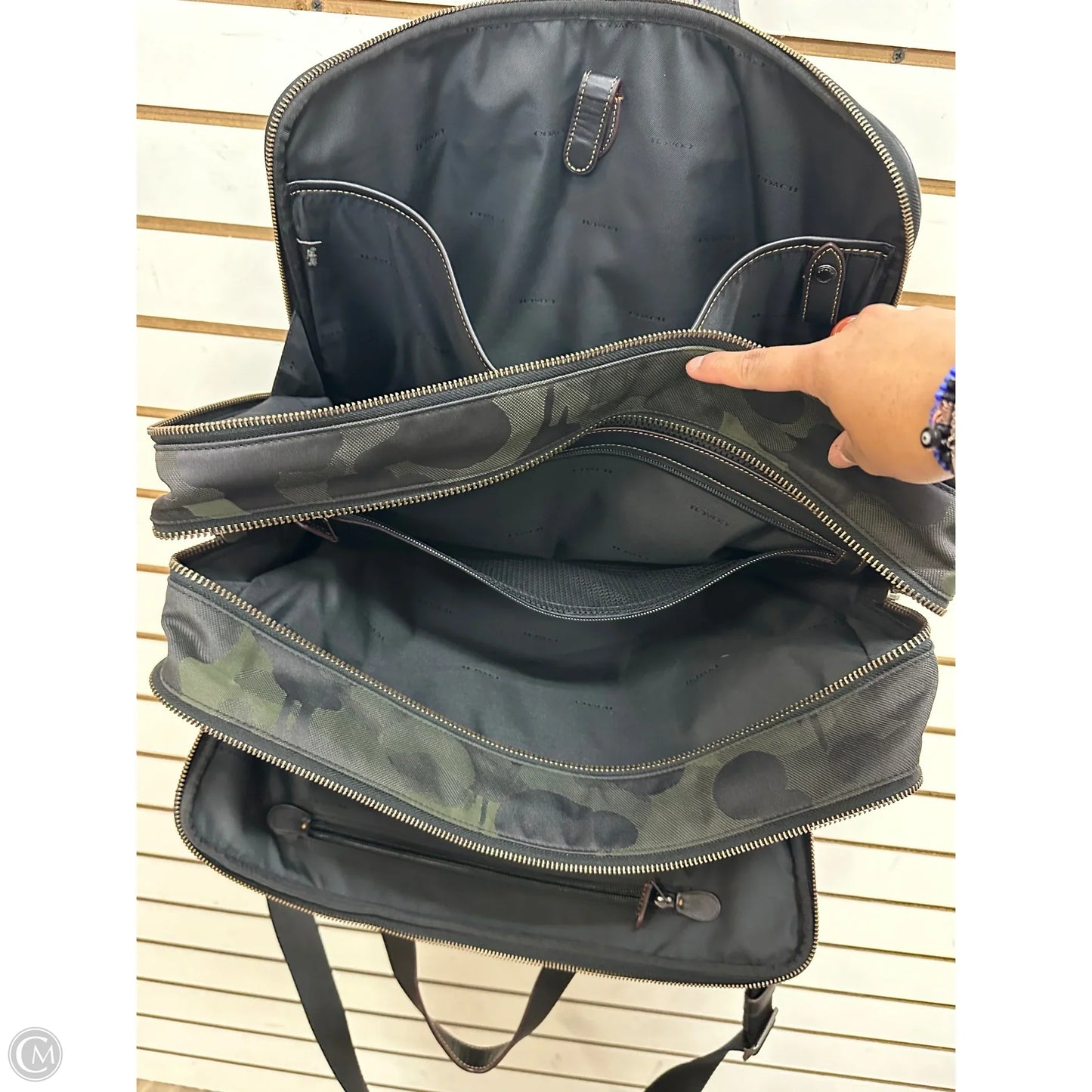 Tote Designer By Coach, Size: Large