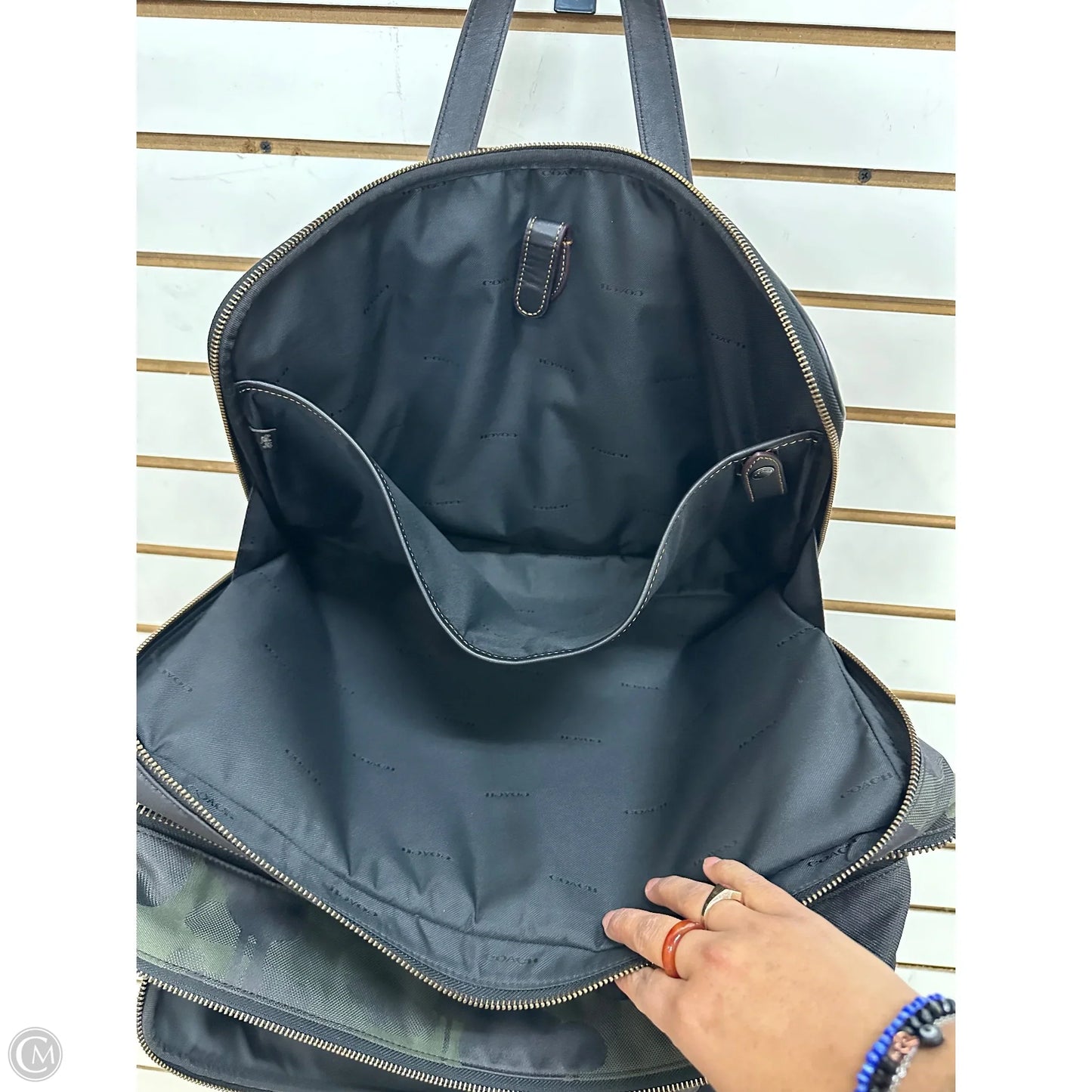 Tote Designer By Coach, Size: Large