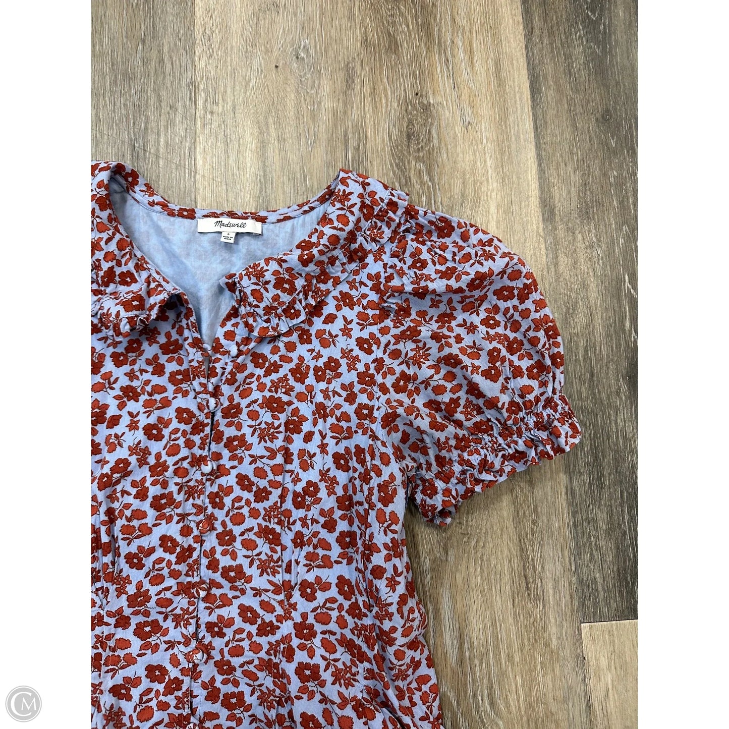 Dress Casual Short By Madewell In Floral Print, Size: 6