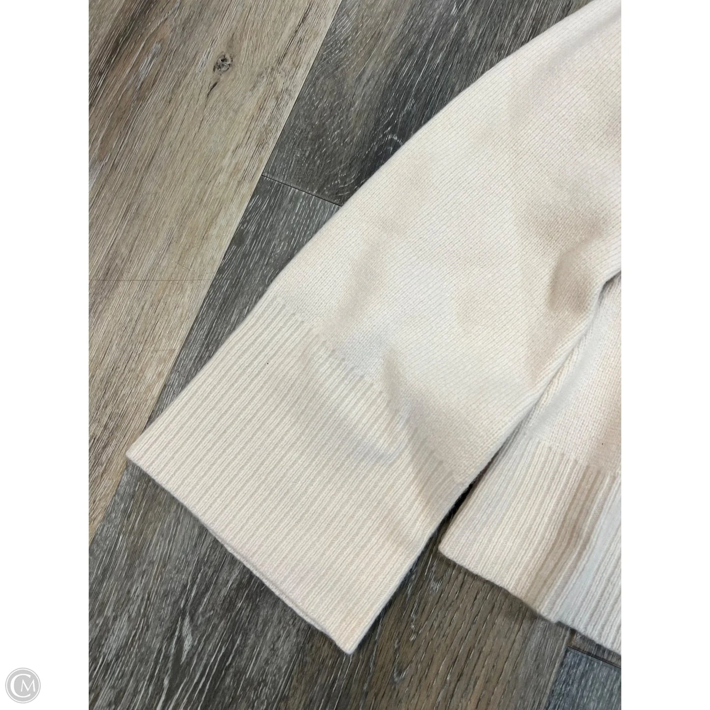 Sweater Cardigan By J. Crew In Cream, Size: M