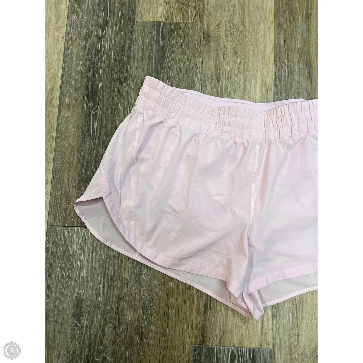 Athletic Shorts By Lululemon In Pink, Size: 20