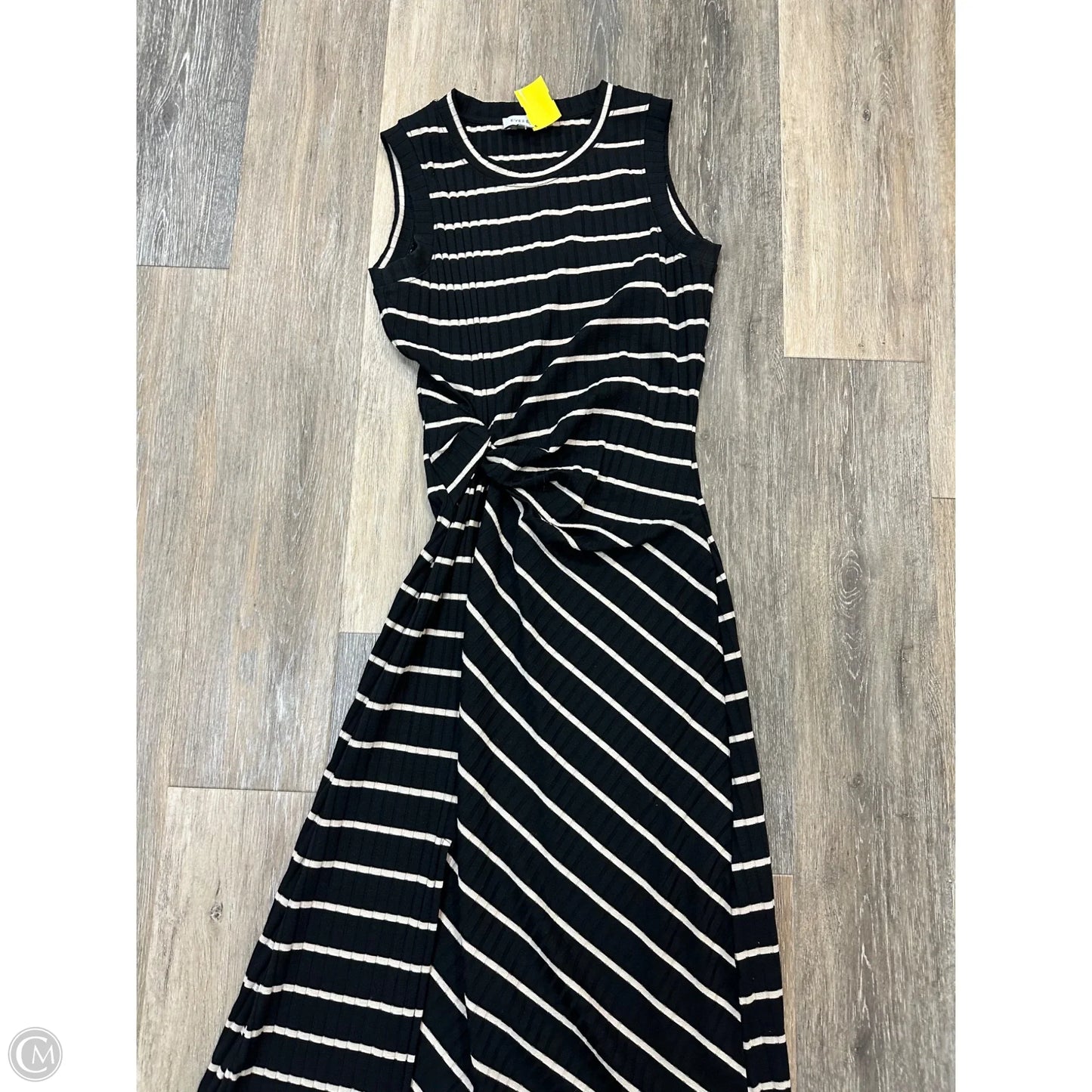 Dress Casual Maxi By Evereve In Black, Size: Xs