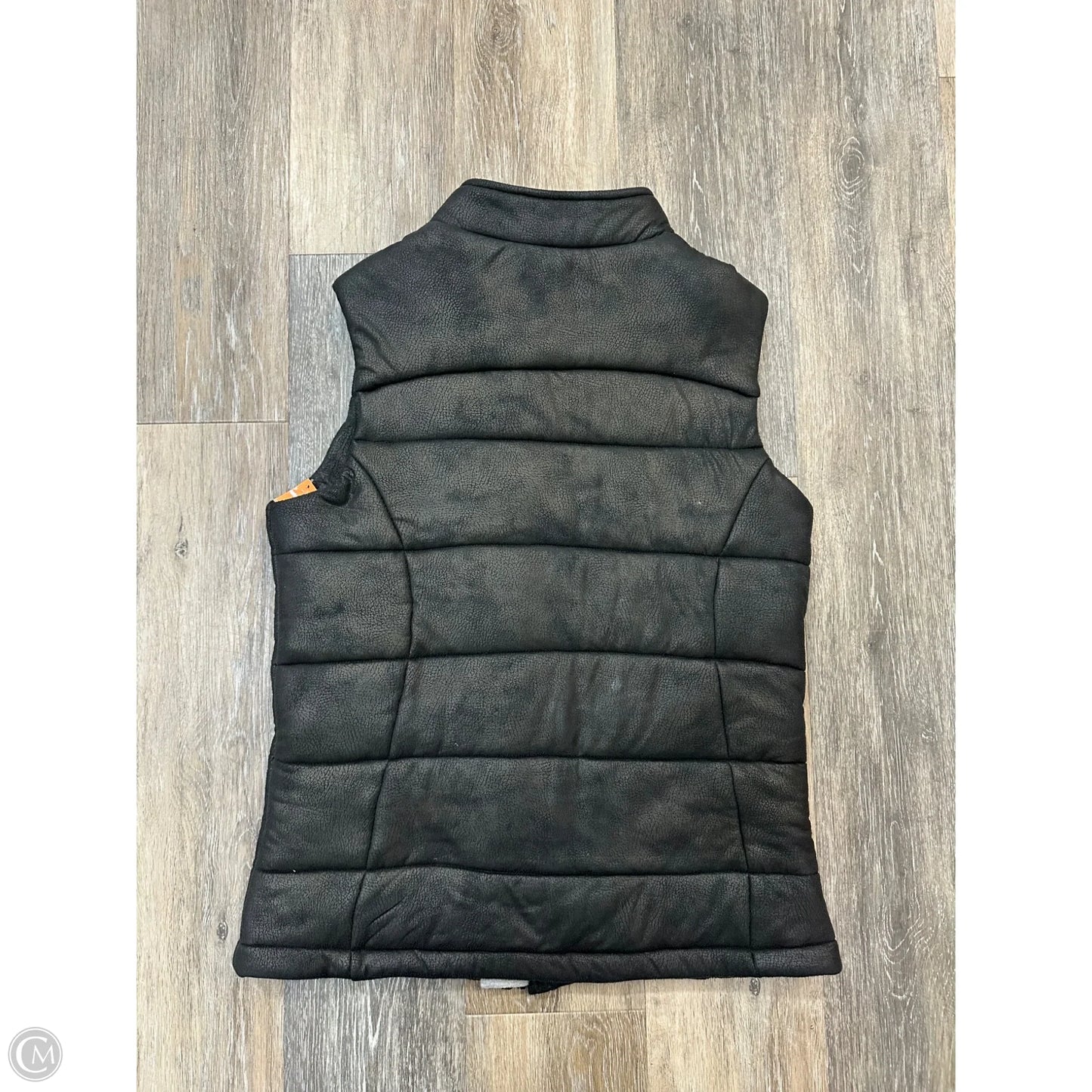 Vest Puffer & Quilted By Monrow In Black, Size: M