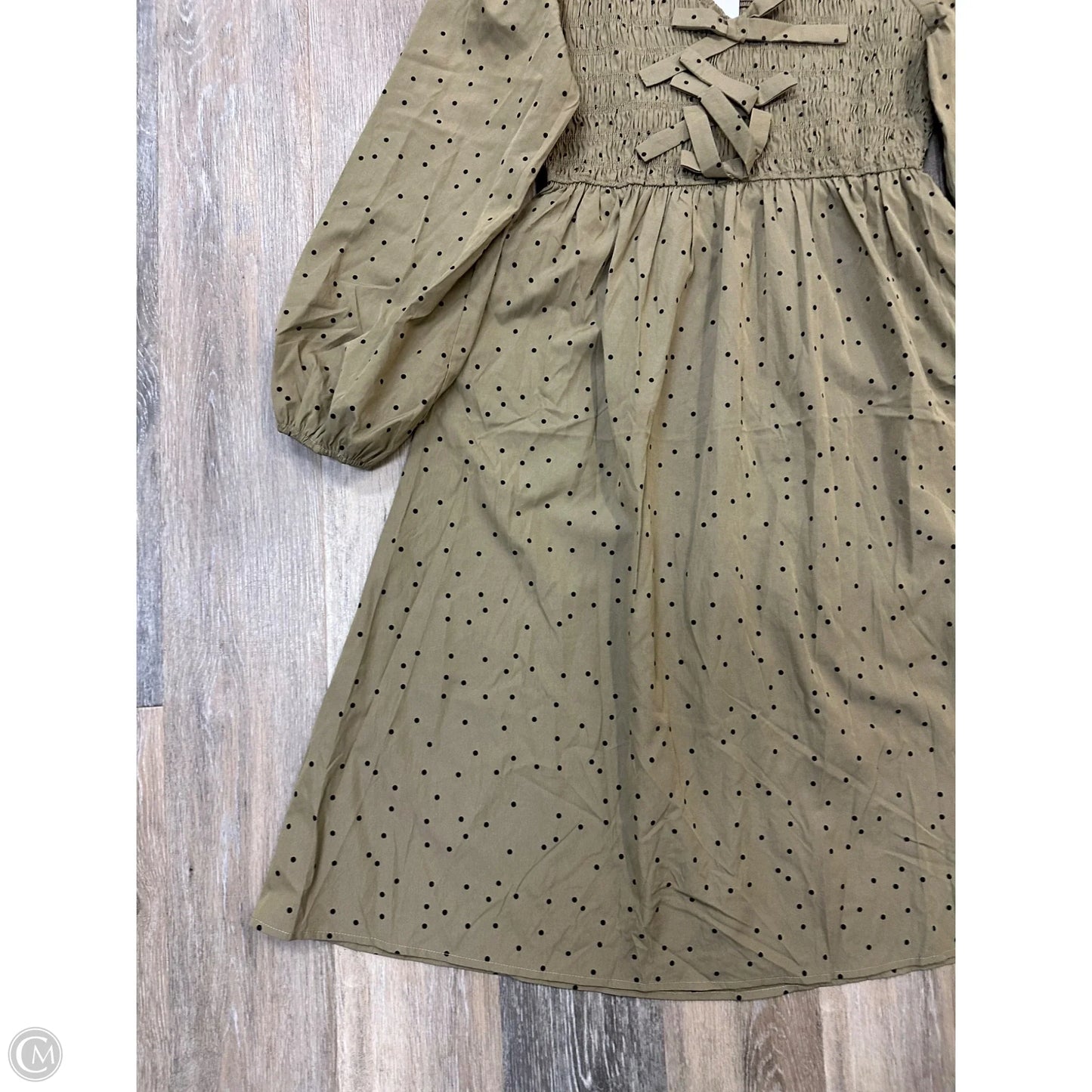 Dress Casual Midi By Anniewear In Green, Size: L