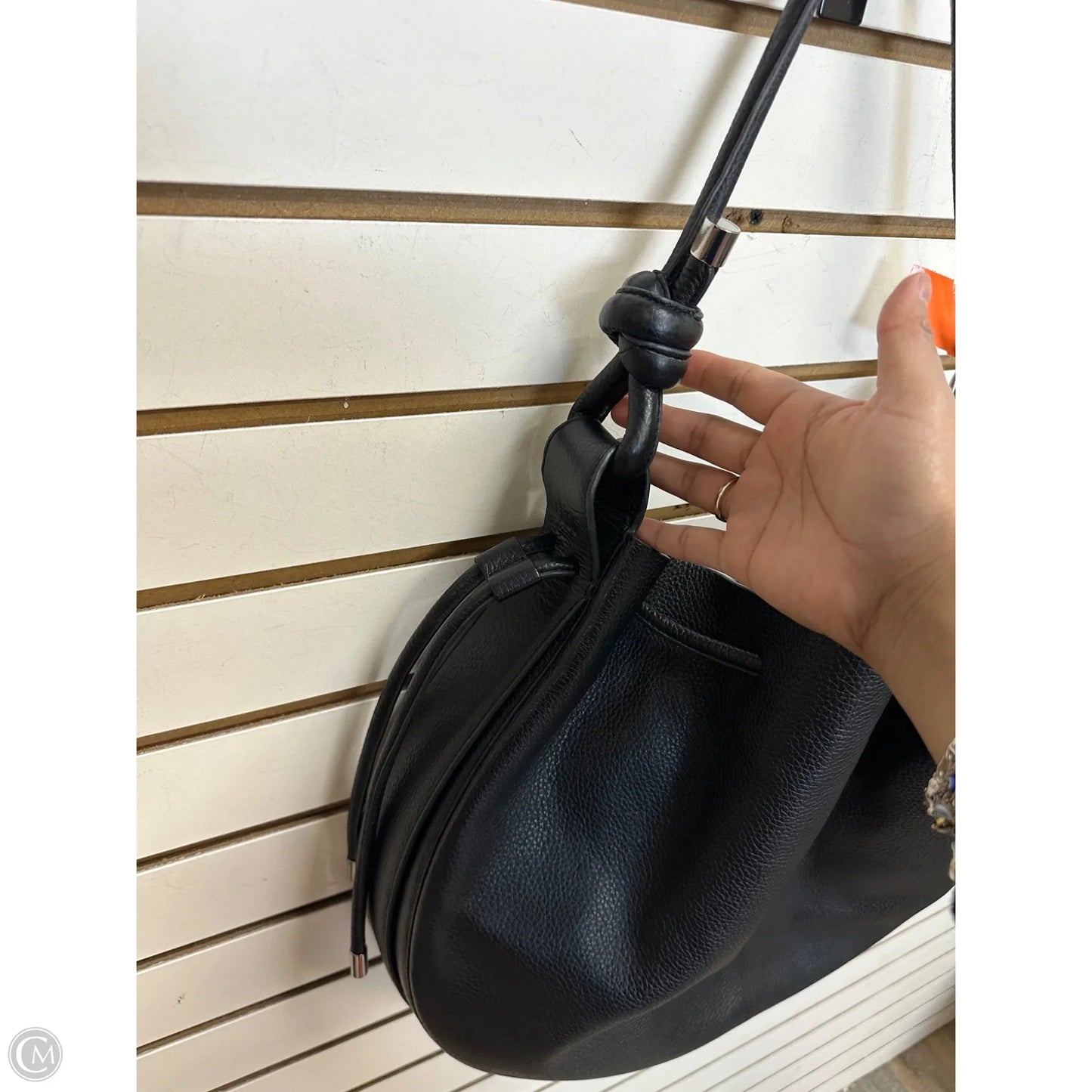 Handbag Leather By Behno, Size: Large