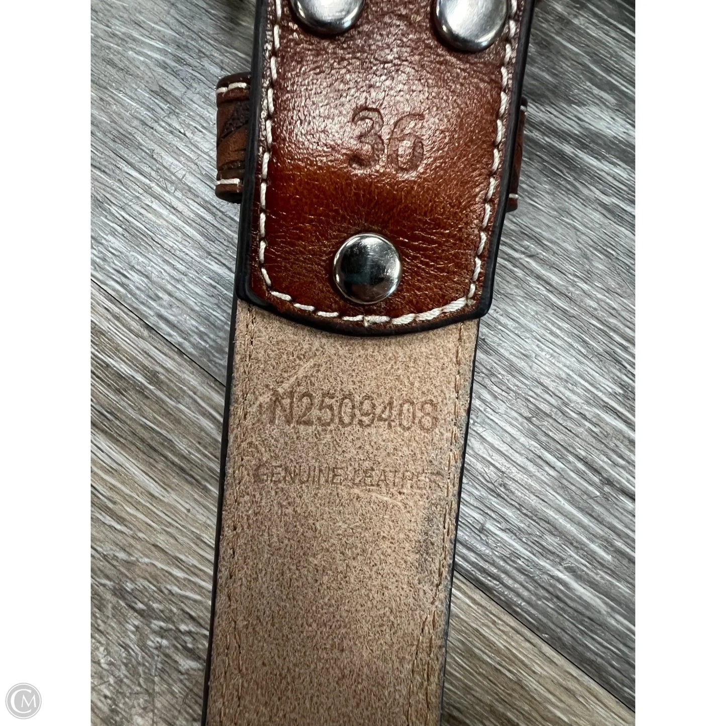 Belt Leather By Nocona, Size: 36