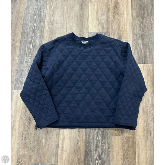 Athletic Sweatshirt Crewneck By Athleta In Blue, Size: L