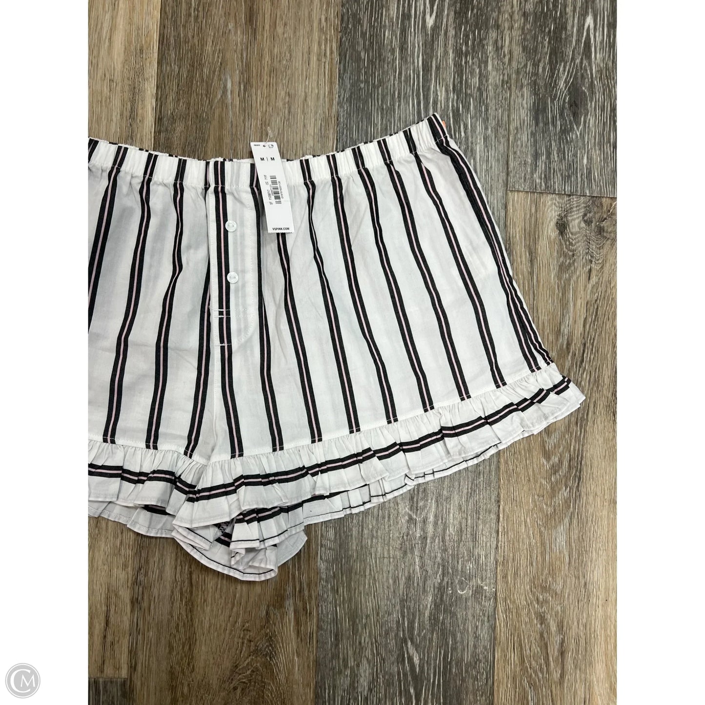 Shorts By Pink In White, Size: M