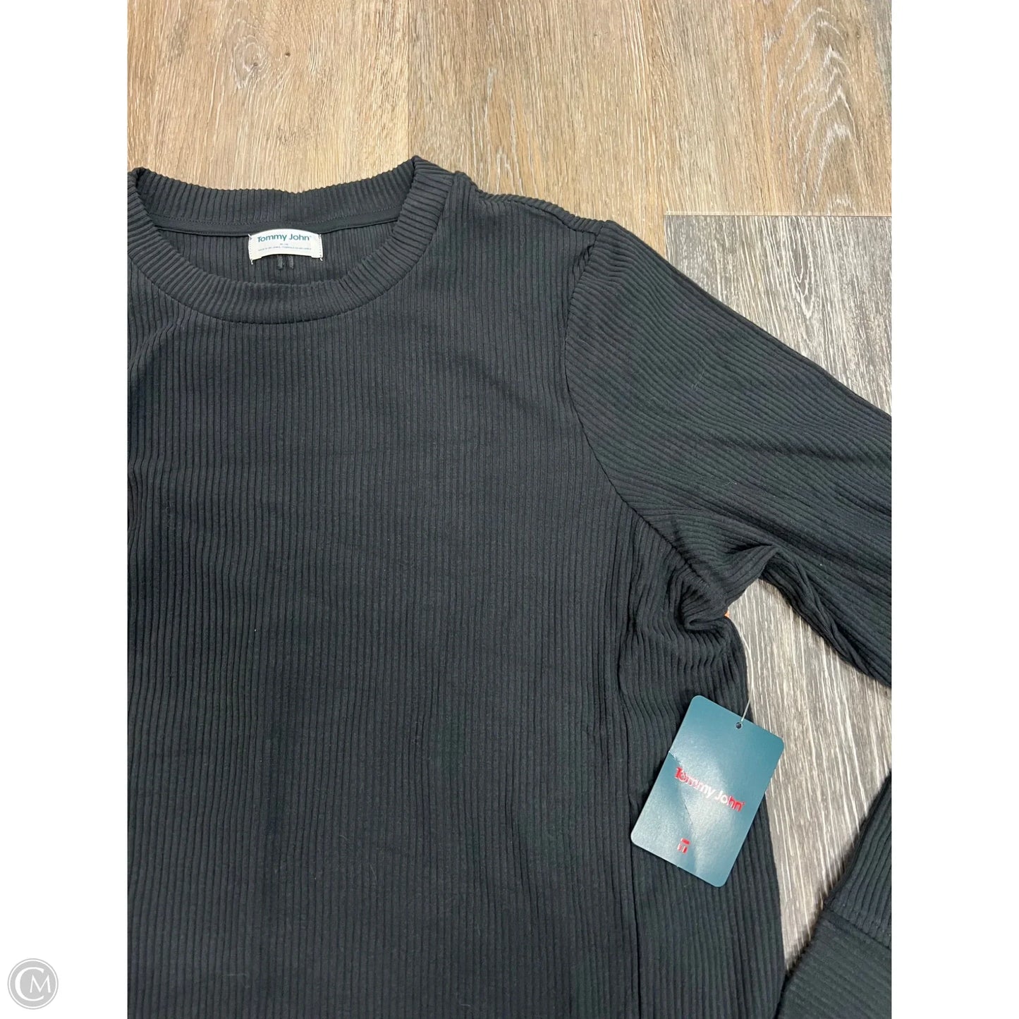 Top Long Sleeve By Tommy John In Grey, Size: M