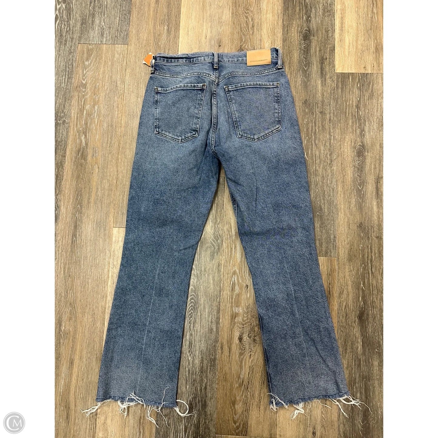 Jeans Straight By Citizens Of Humanity In Blue Denim, Size: 4