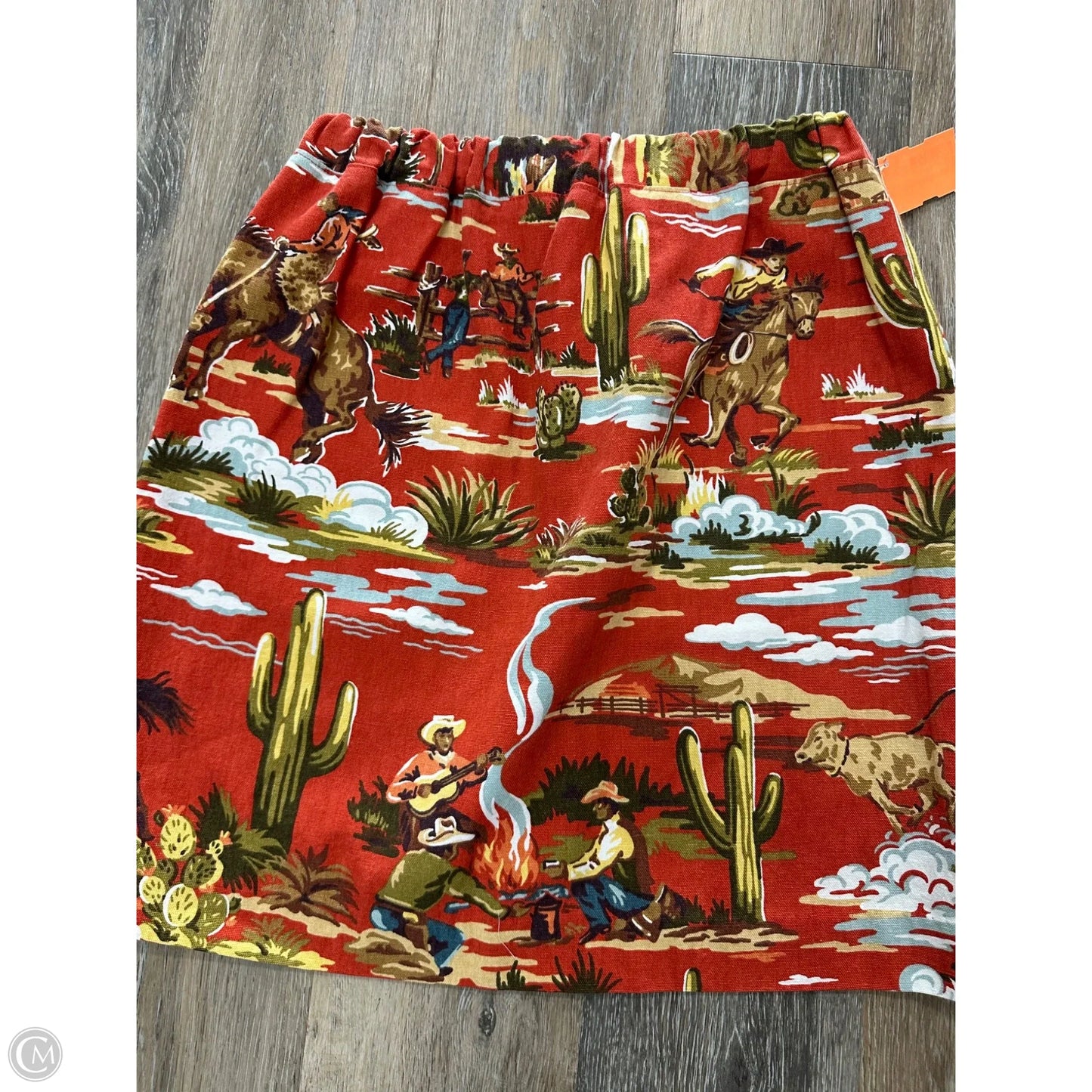Skirt Midi By Blush Out West In Red, Size: M