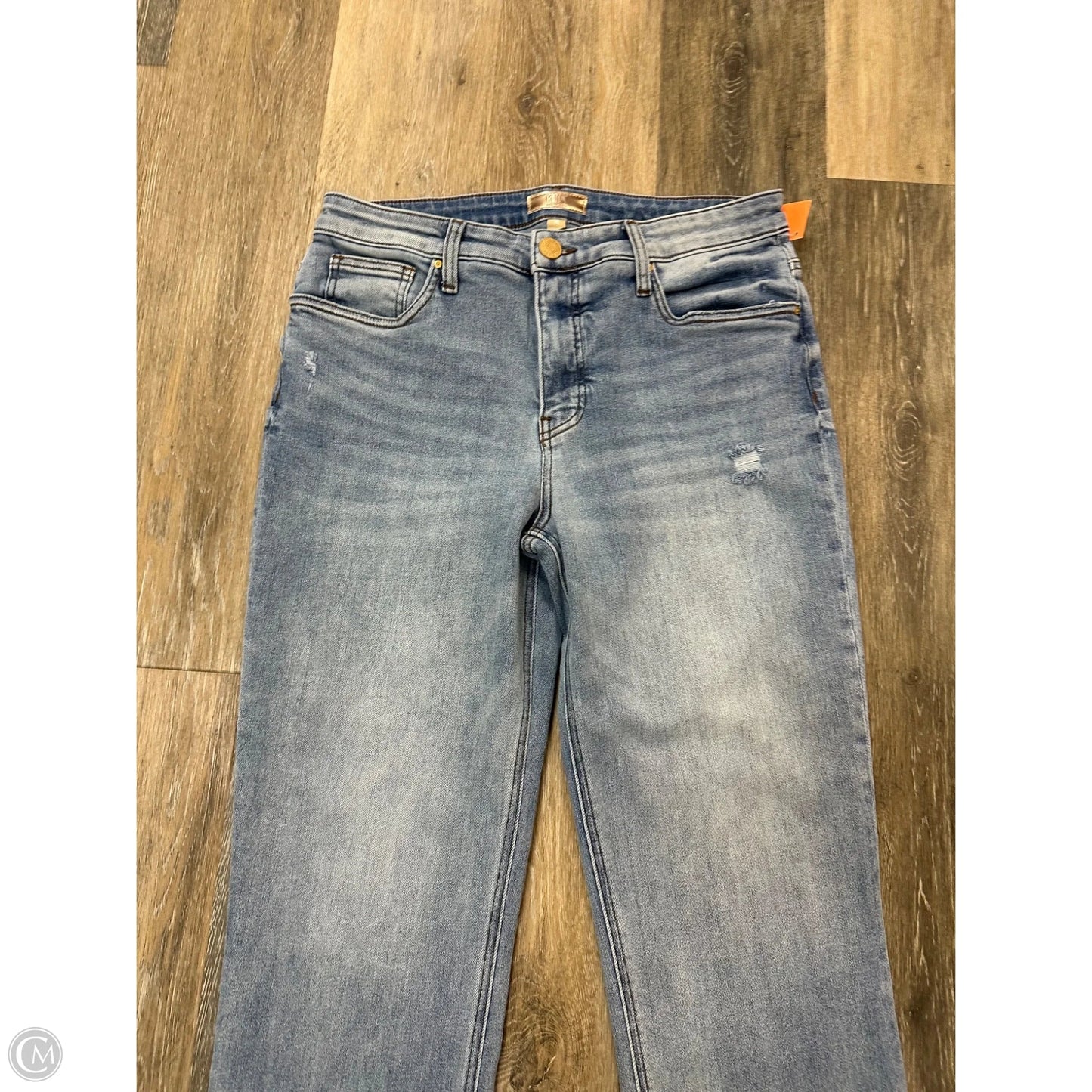 Jeans Straight By Kut In Blue Denim, Size: 10
