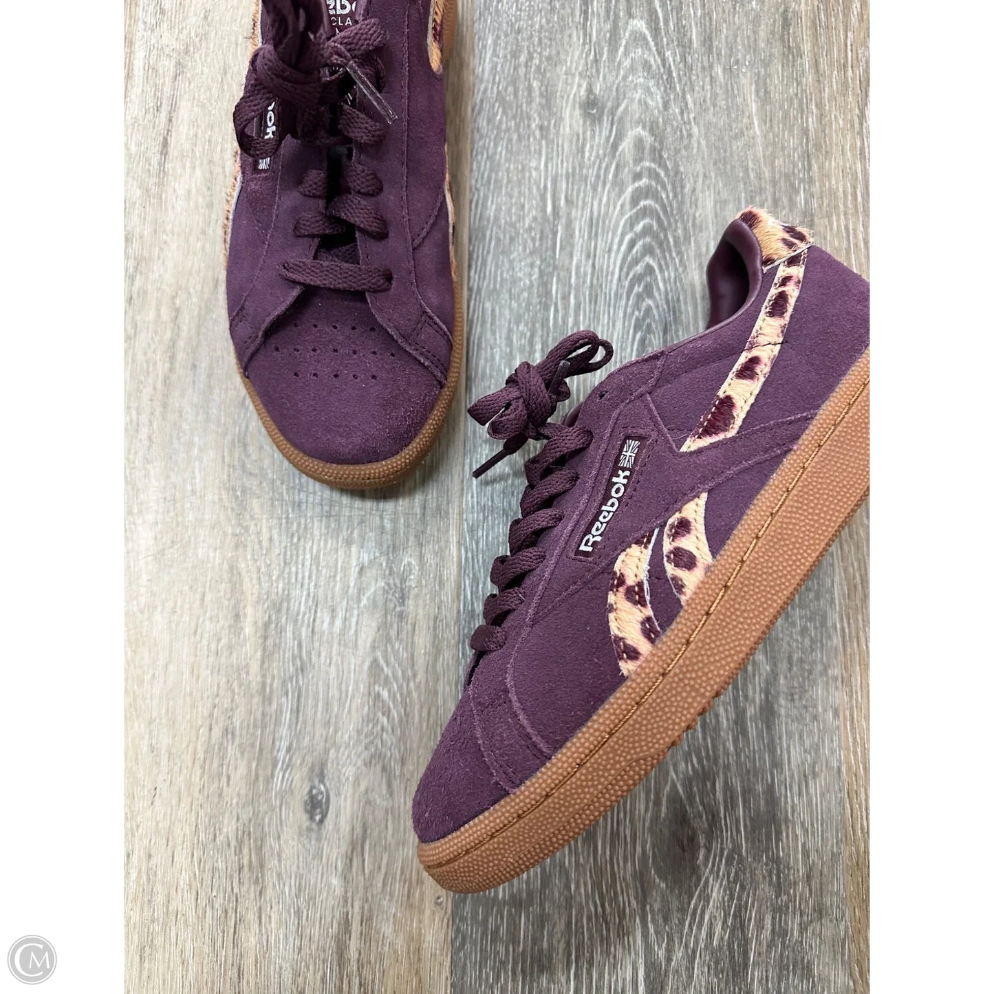 Shoes Sneakers By Reebok In Purple, Size: 6.5