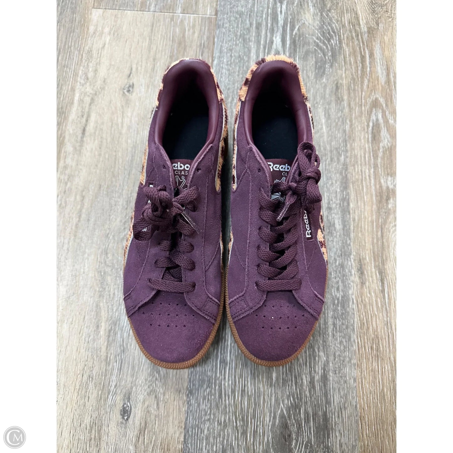 Shoes Sneakers By Reebok In Purple, Size: 6.5
