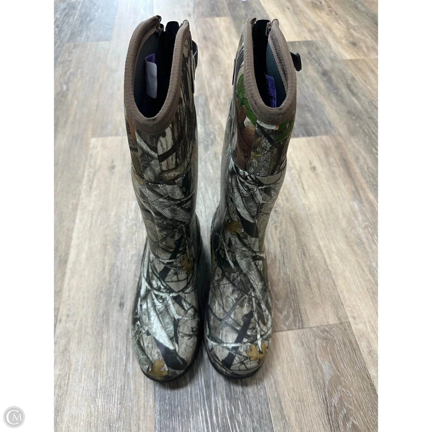 Boots Rain By Tidewe In Camouflage Print, Size: 6