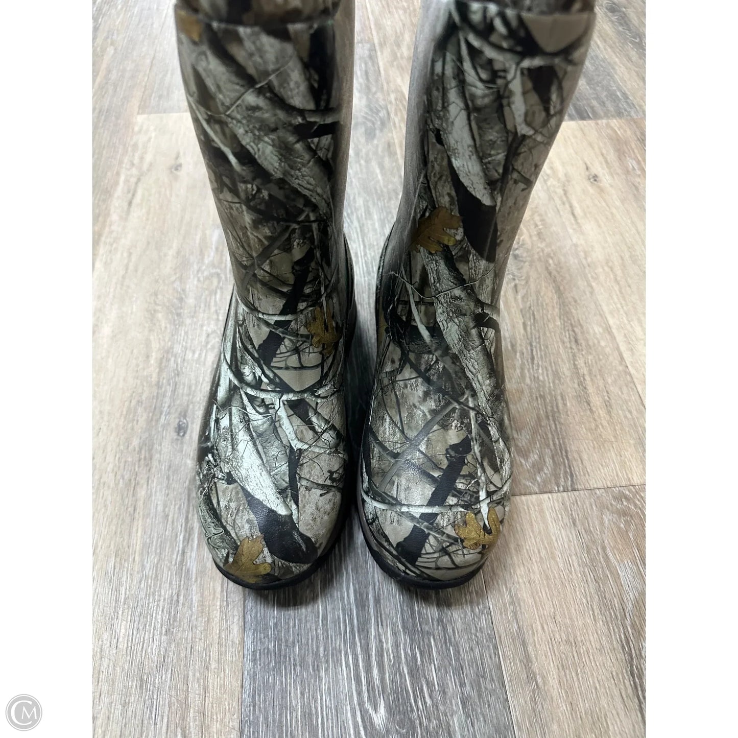 Boots Rain By Tidewe In Camouflage Print, Size: 6