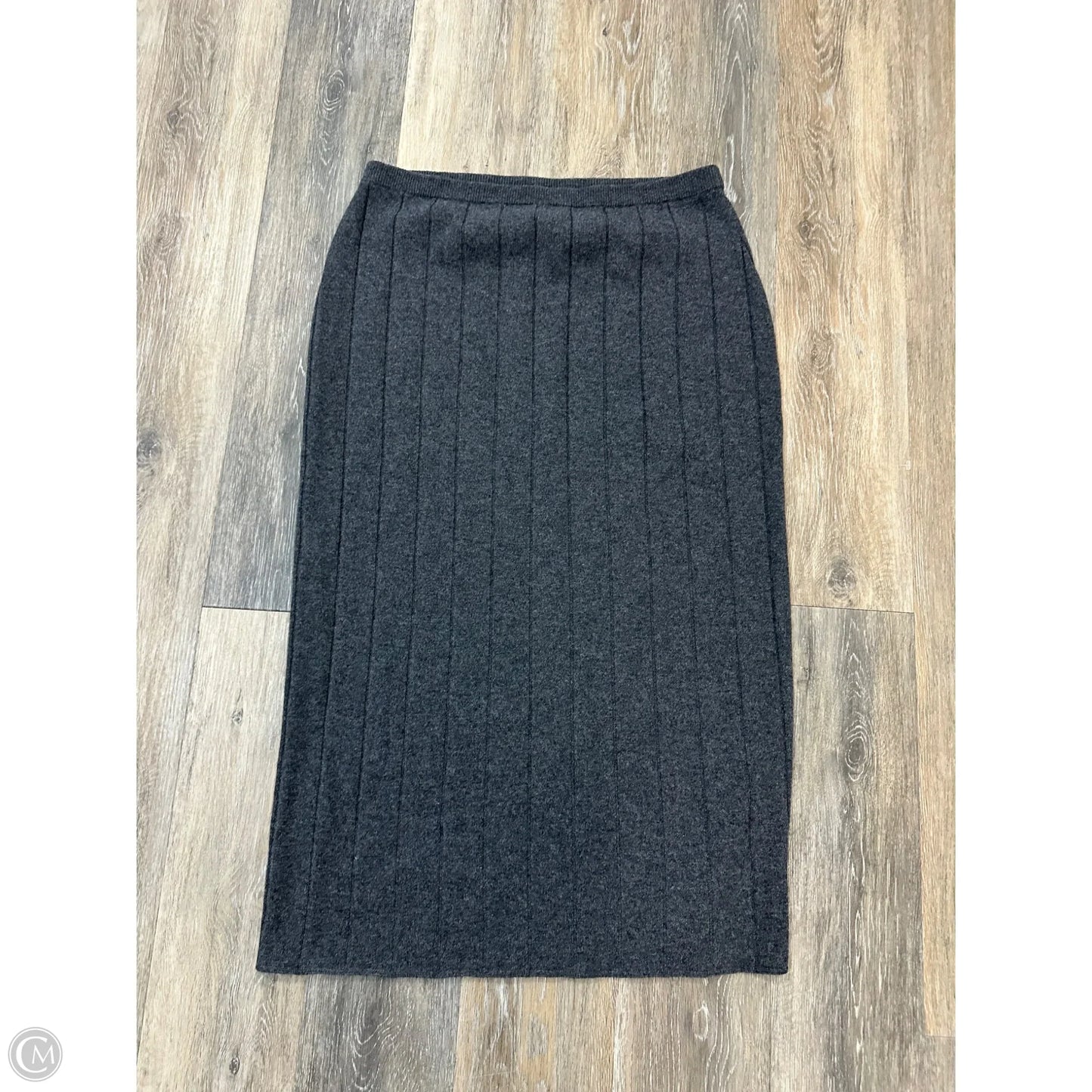 Skirt Maxi By Eileen Fisher In Grey, Size: L
