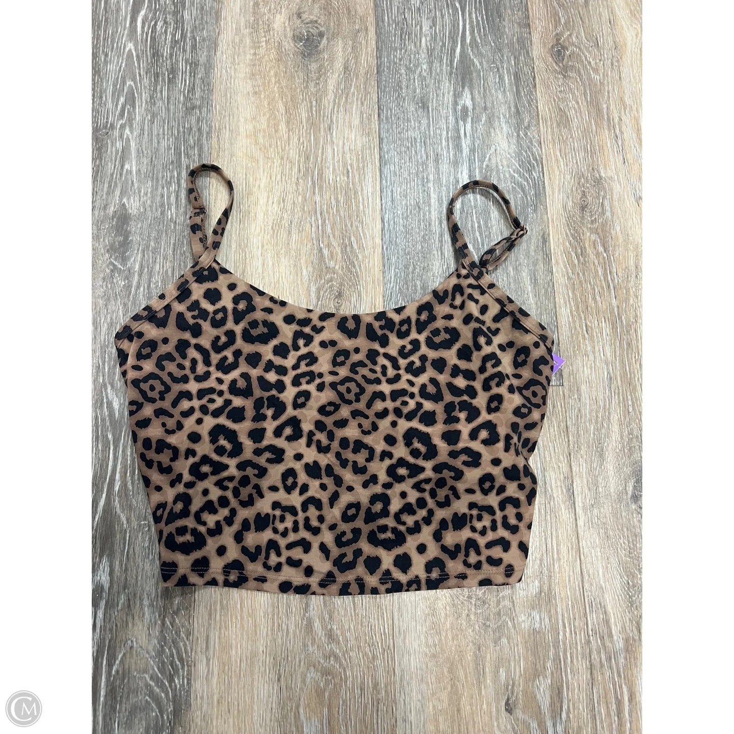 Athletic Tank Top By Joy Lab In Animal Print, Size: S