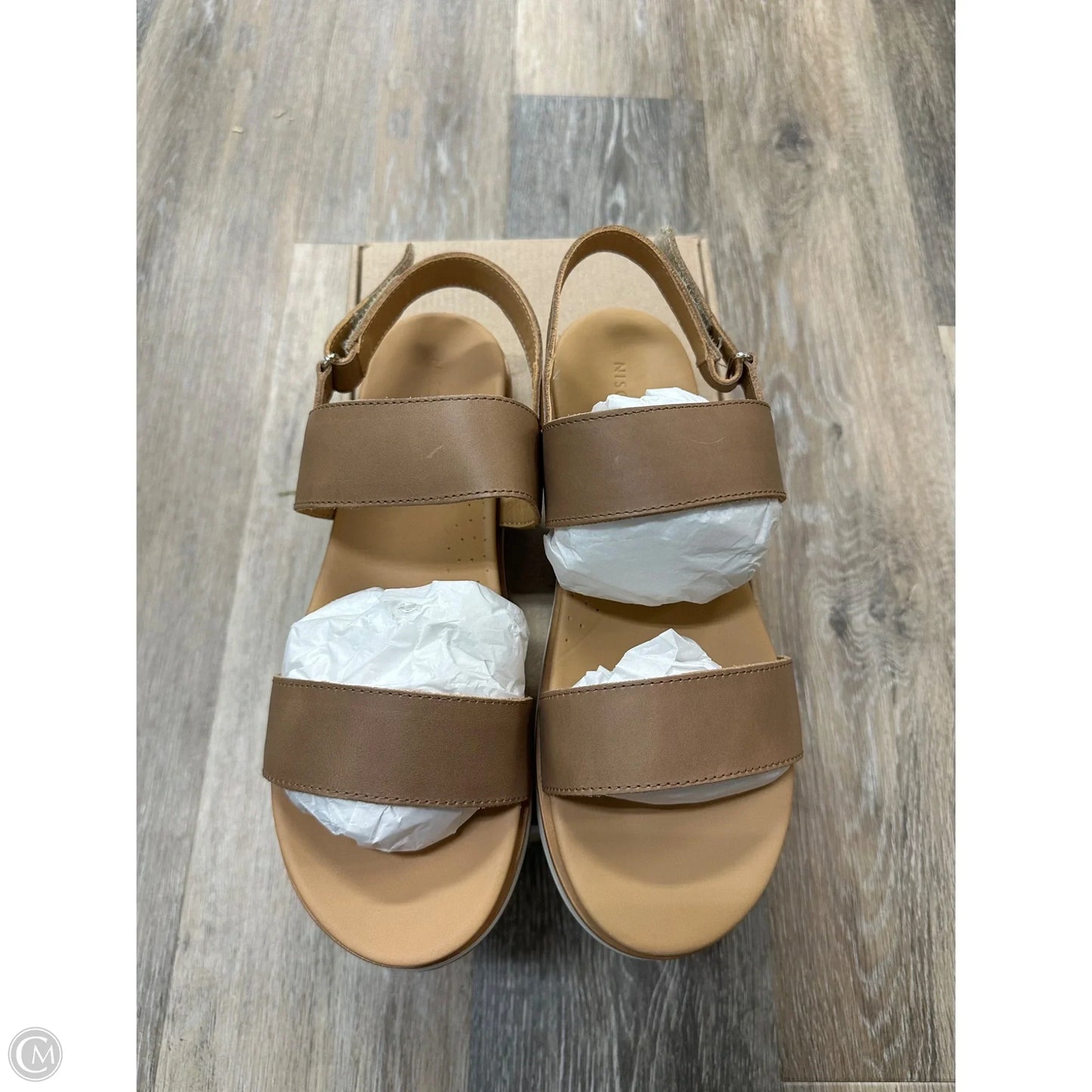 Sandals Flats By Nisolo In Tan, Size: 10
