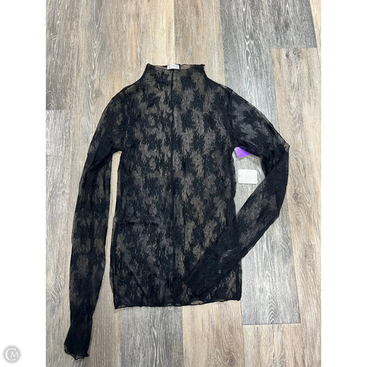Top Long Sleeve By Free People In Black, Size: L