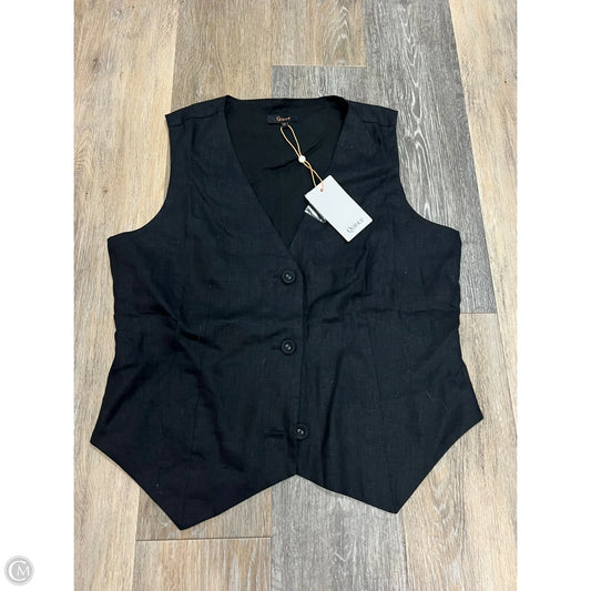 Vest Other By Quince In Black, Size: M