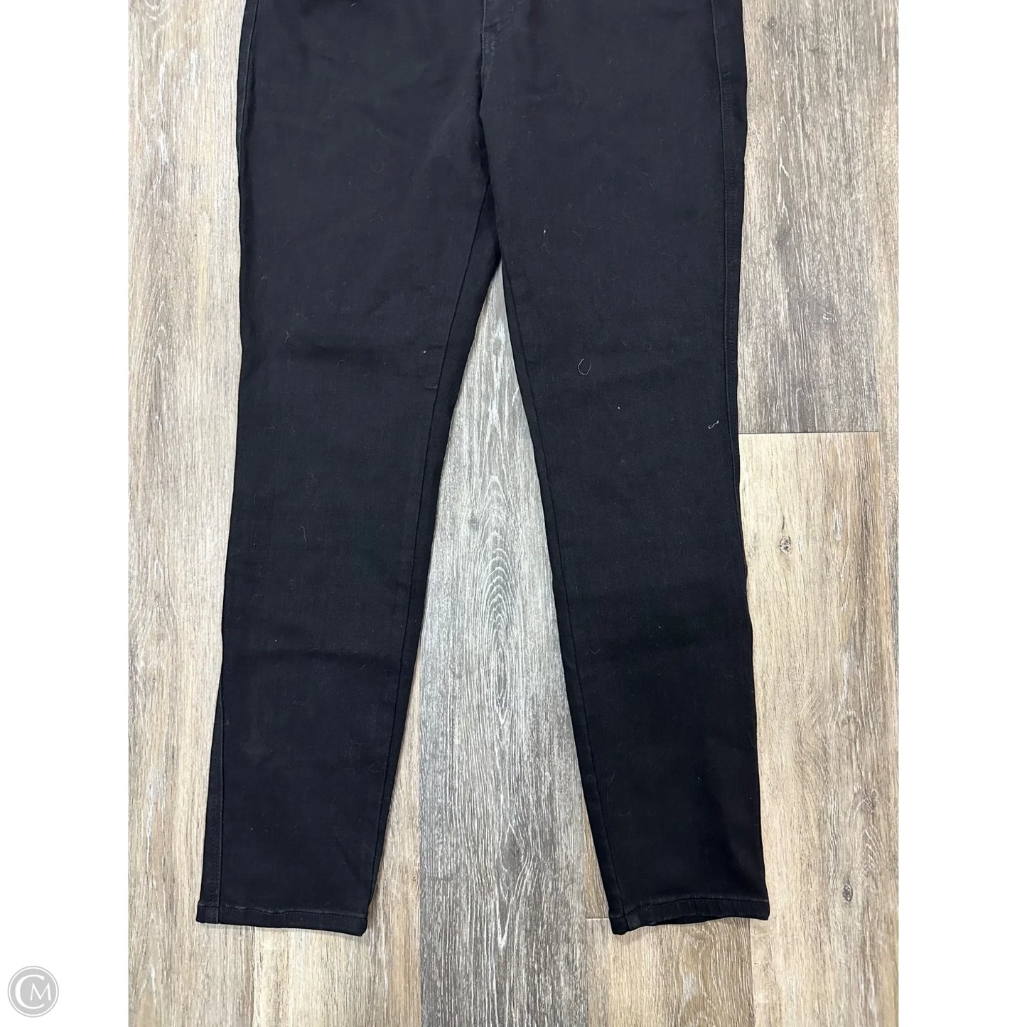 Jeans Skinny By Flying Monkey In Black Denim, Size: 16