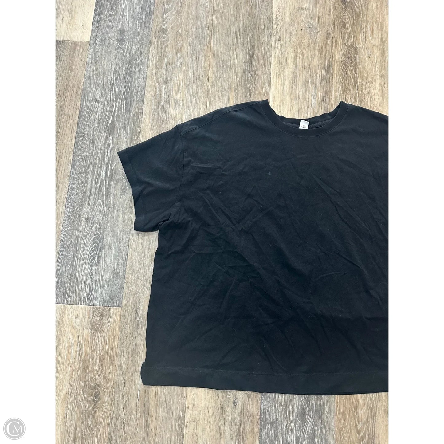 Top Short Sleeve By Old Navy In Black, Size: 2x