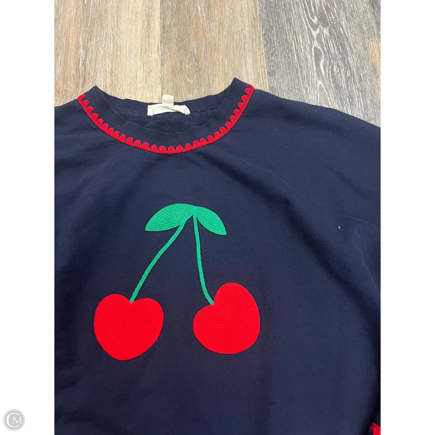 Sweatshirt Crewneck By Boden In Blue, Size: L
