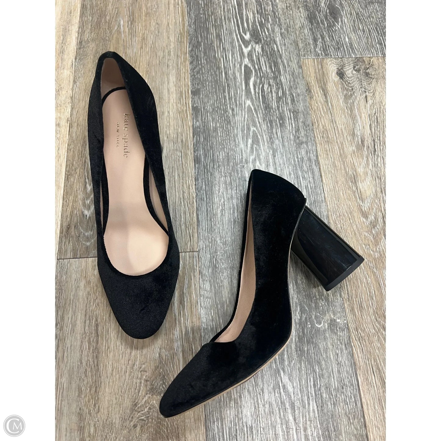 Shoes Designer By Kate Spade In Black, Size: 8