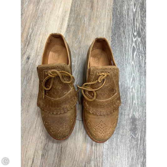 Shoes Flats By Penelope CHILVERS In Tan, Size: 8 (38.5)