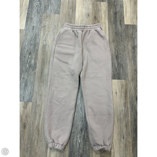 Athletic Pants By Comfrt In Tan, Size: S