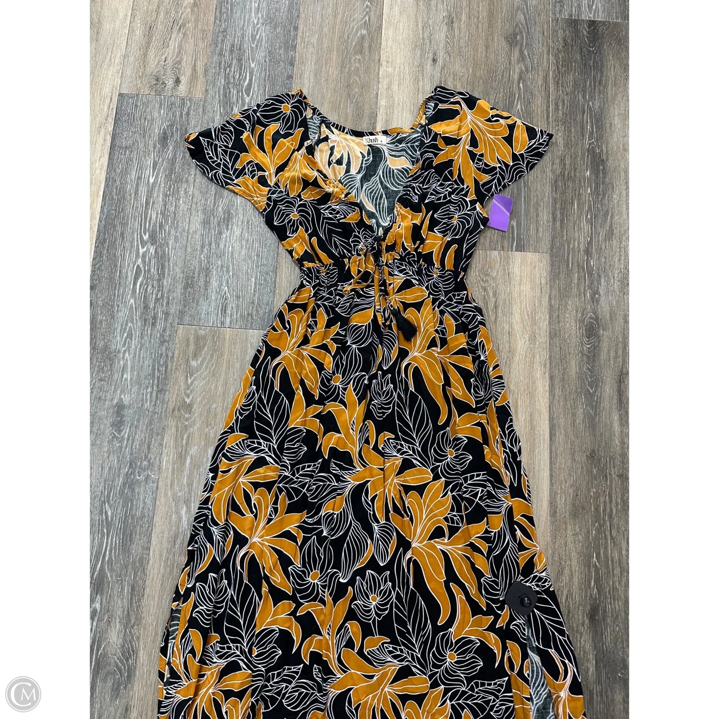 Dress Casual Maxi By Khush In Black, Size: M