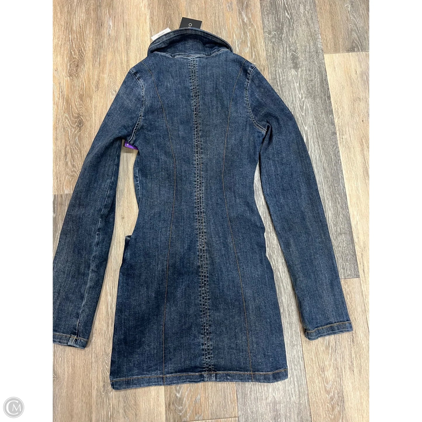 Dress Casual Short By Outcast In Blue Denim, Size: S