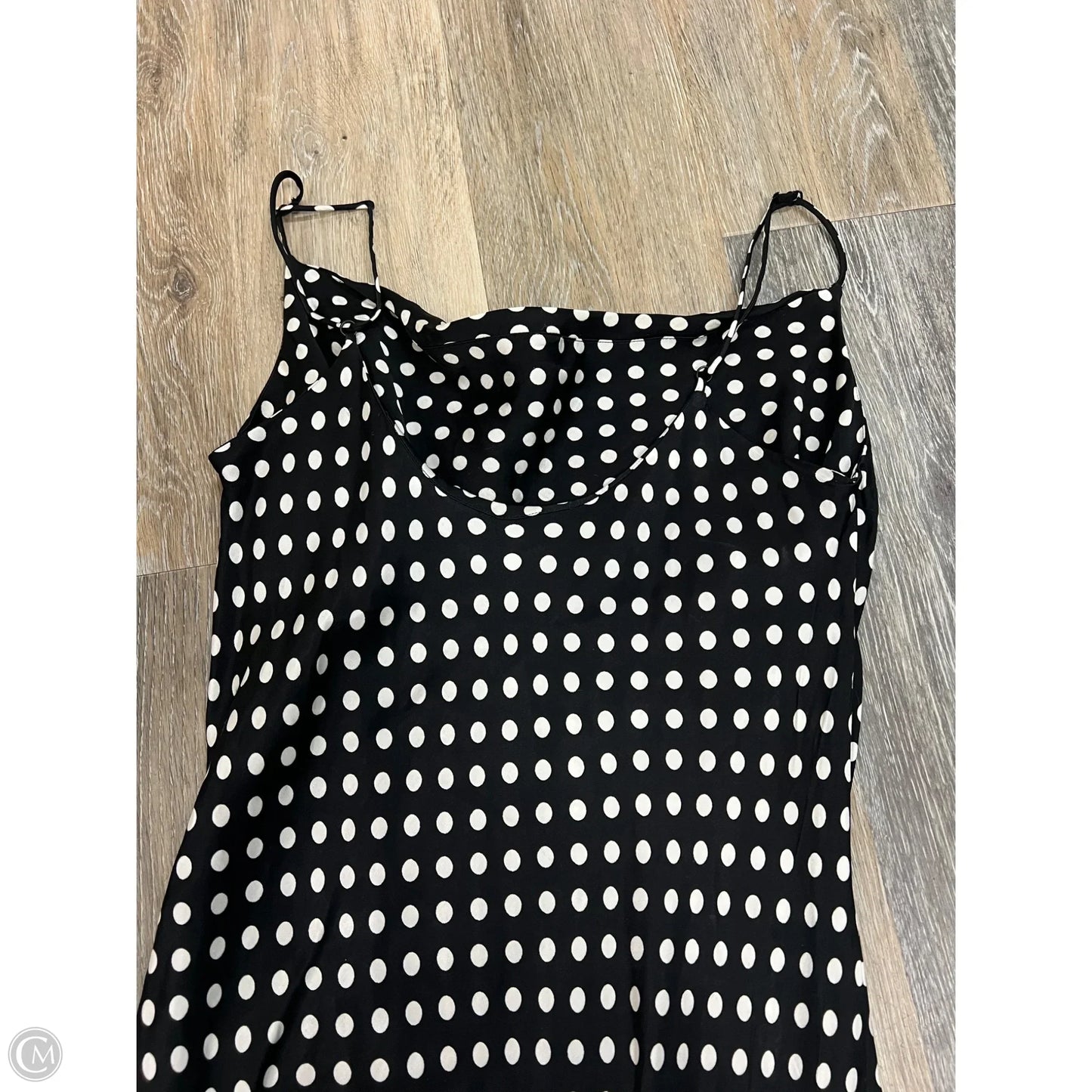 Dress Party Long By Zara In Polkadot Pattern, Size: S