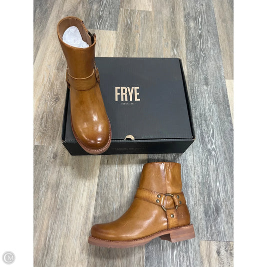 Boots Designer By Frye In Brown, Size: 9