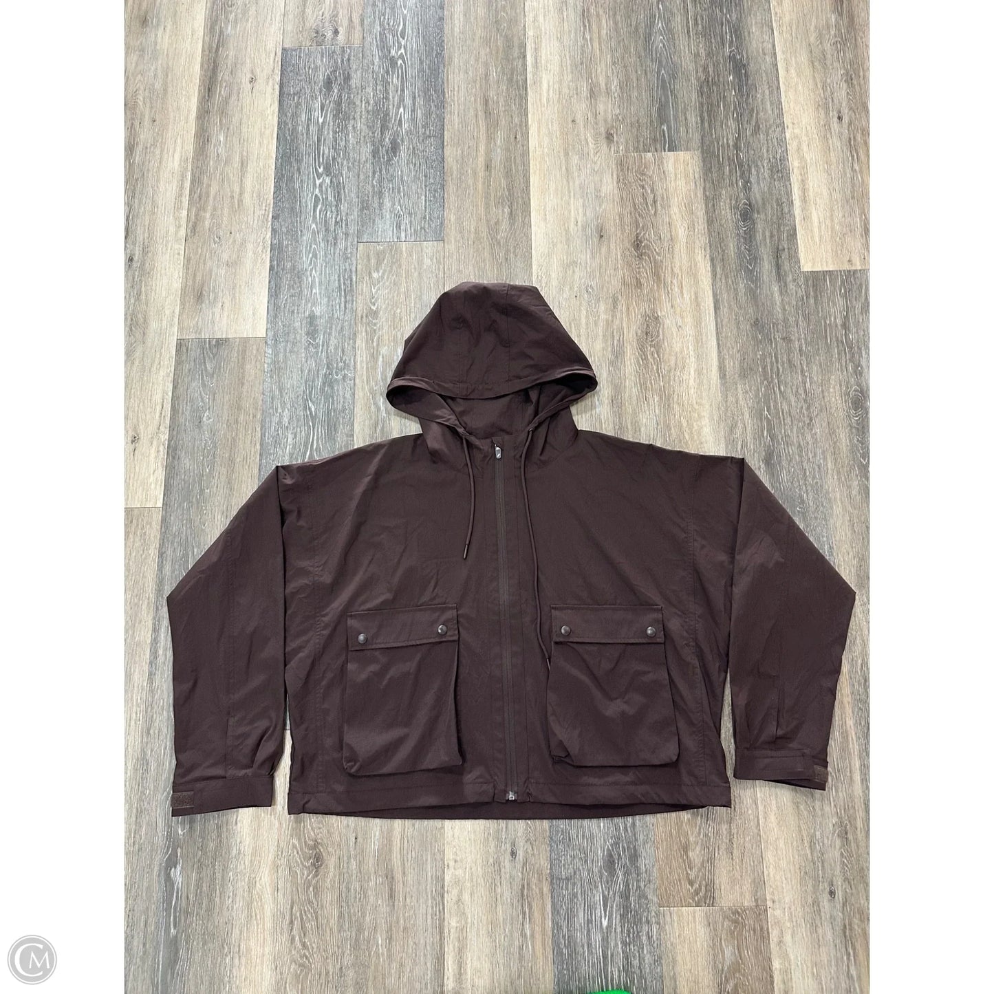 Athletic Jacket By Recreations In Brown, Size: L