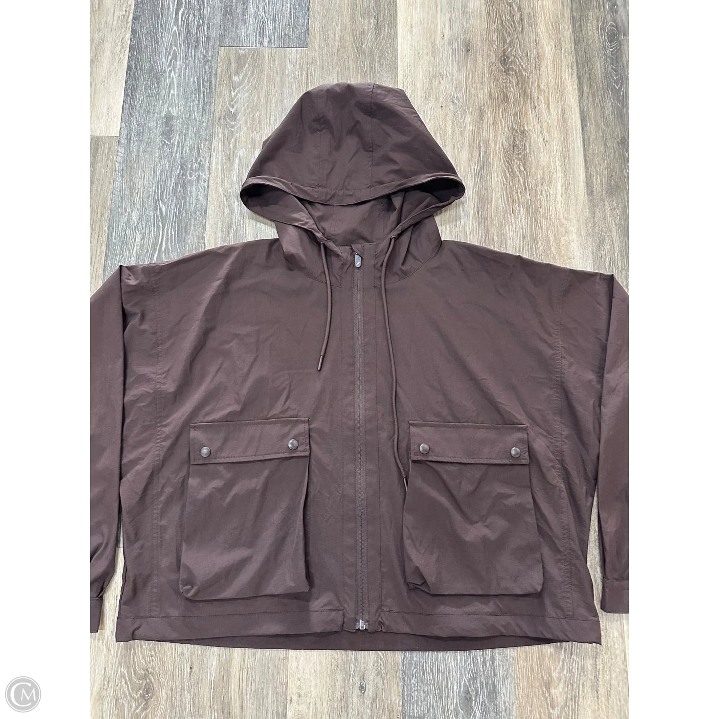 Athletic Jacket By Recreations In Brown, Size: L