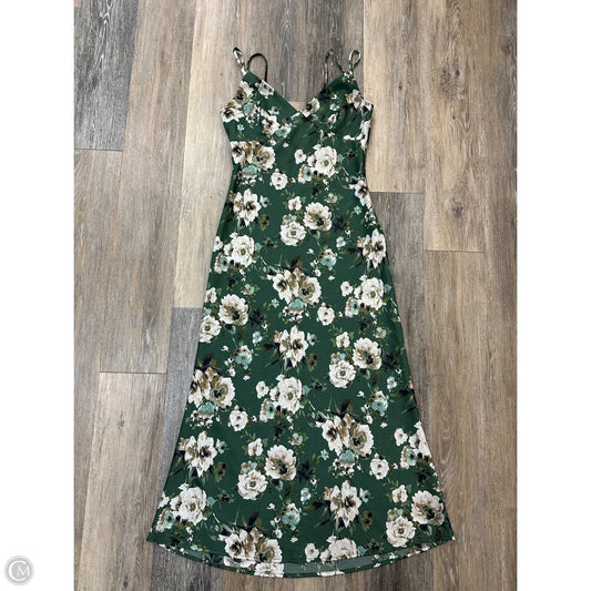 Dress Party Long By Blu Pepper In Green, Size: S