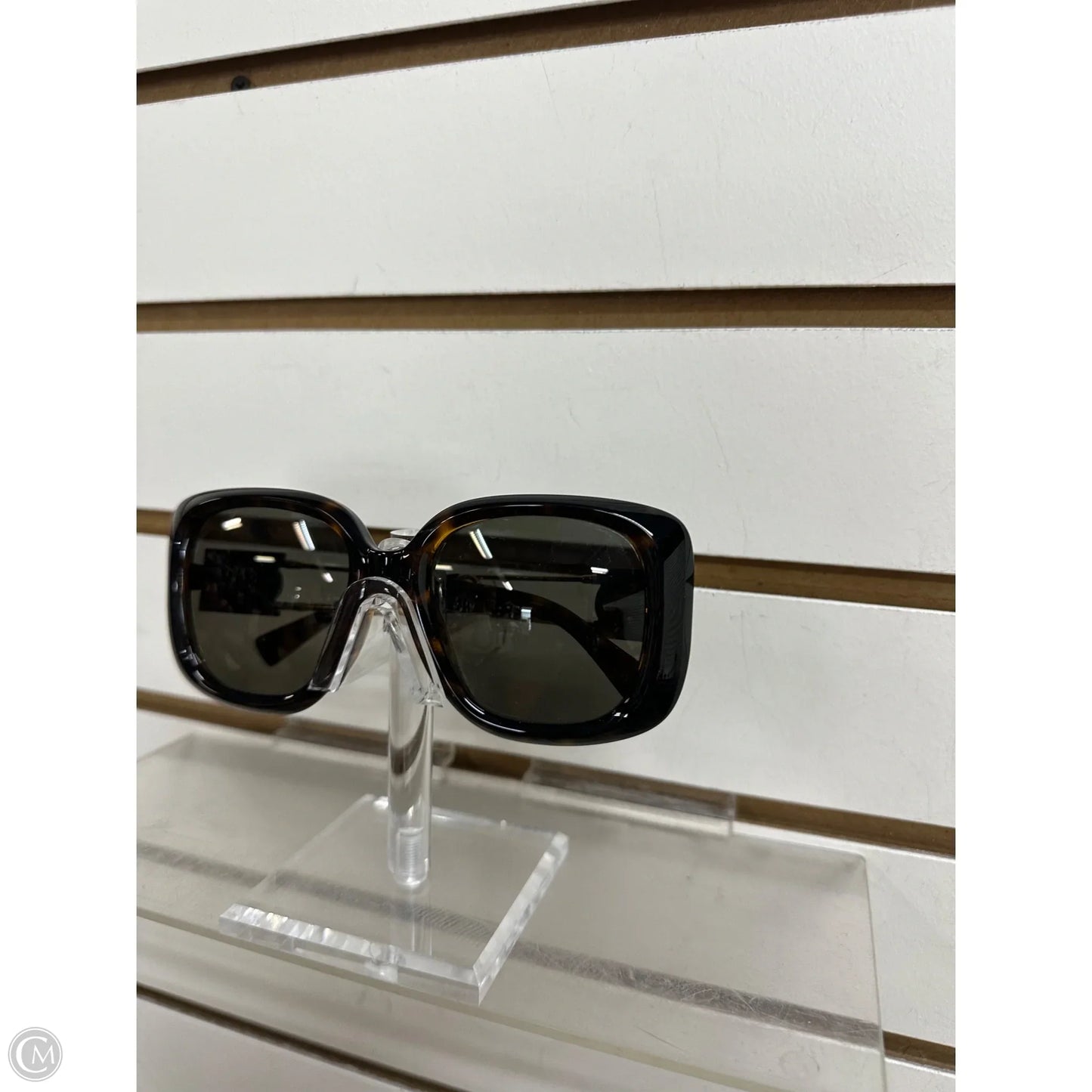 Sunglasses Luxury Designer By Versace, Size: