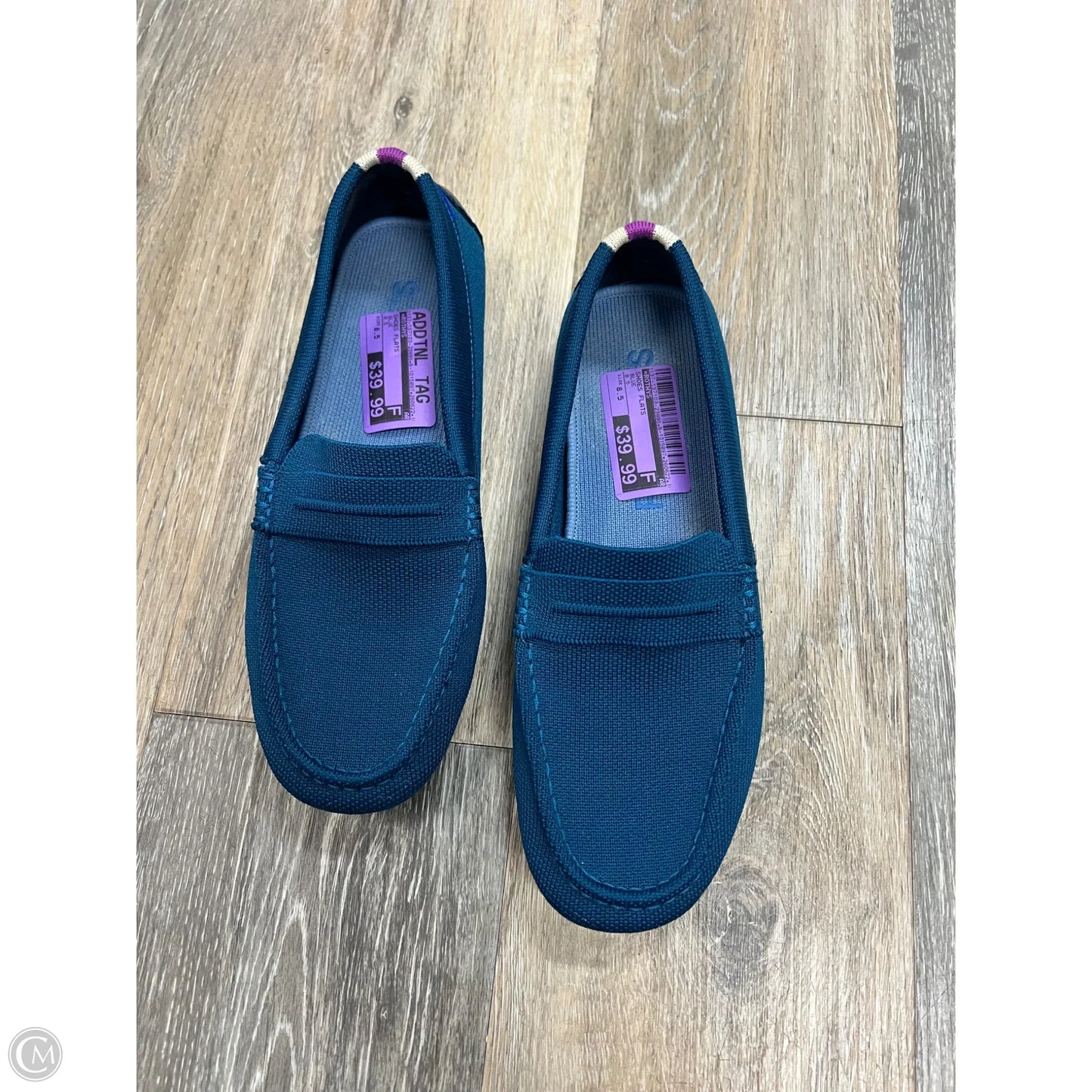 Shoes Flats By Rothys In Blue, Size: 8.5
