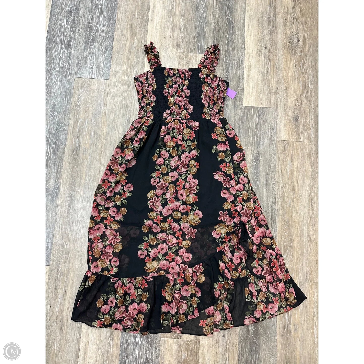 Dress Party Long By Maurices In Floral Print, Size: L