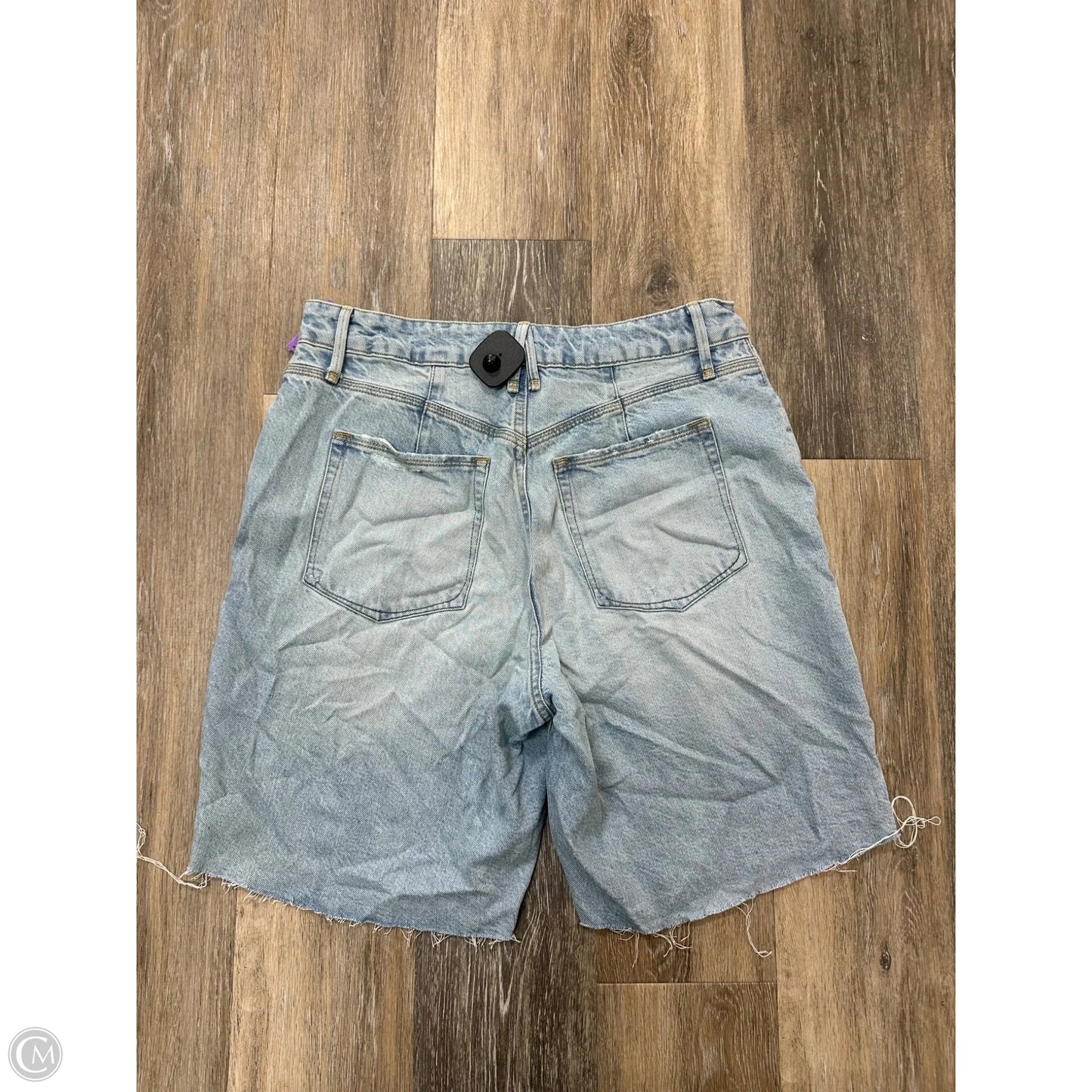 Shorts By Good American In Blue Denim, Size: 8