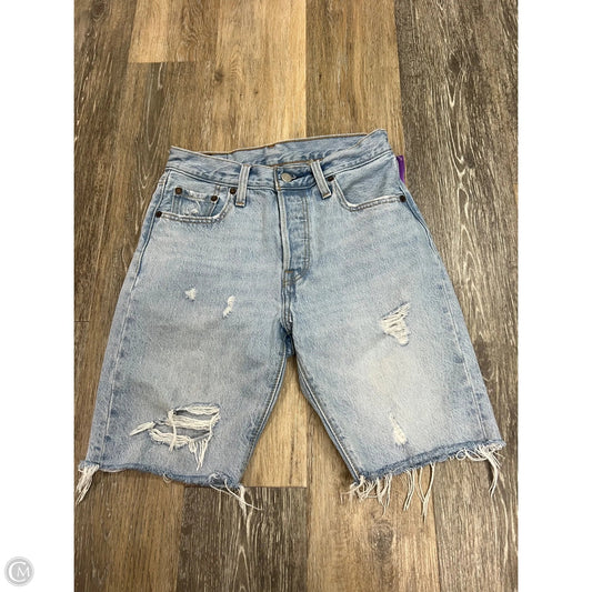 Shorts By Levis In Blue Denim, Size: 1/25