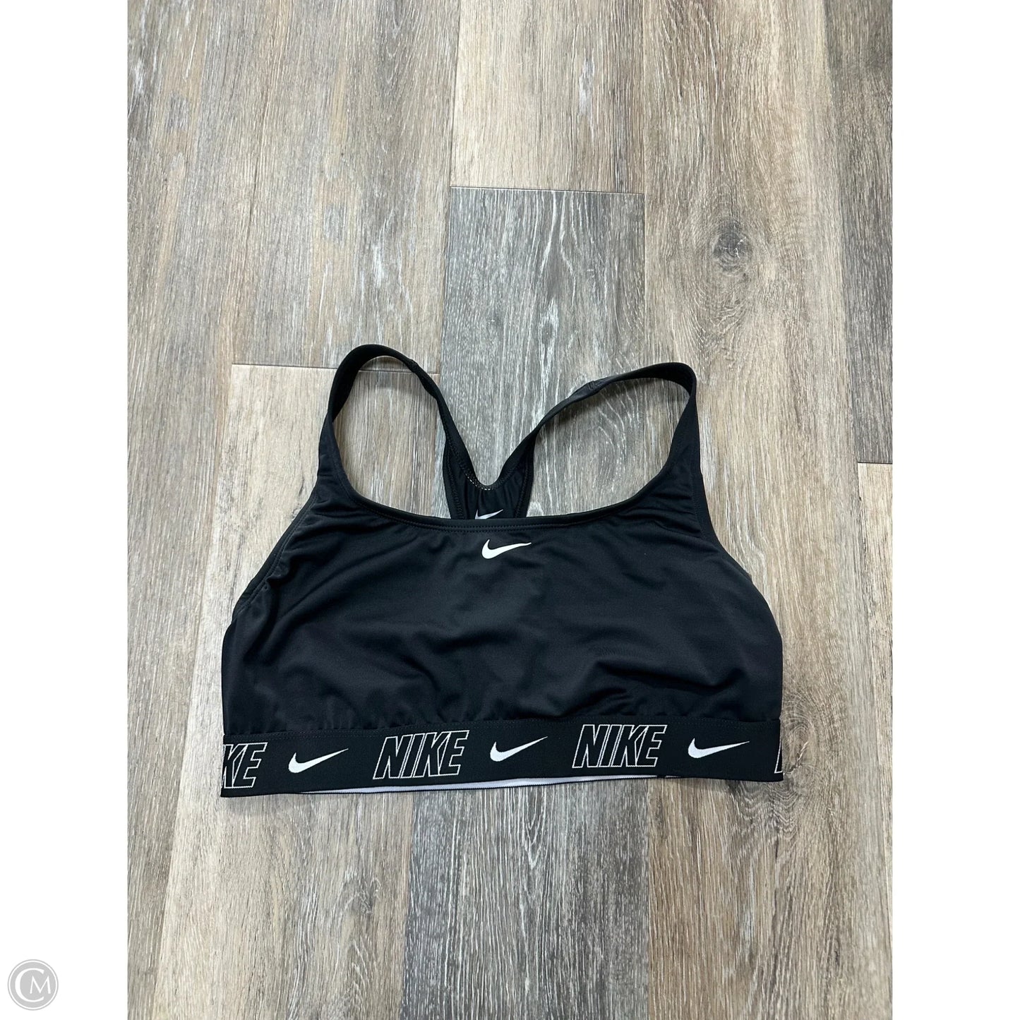 Athletic Bra By Nike Apparel In Black, Size: L