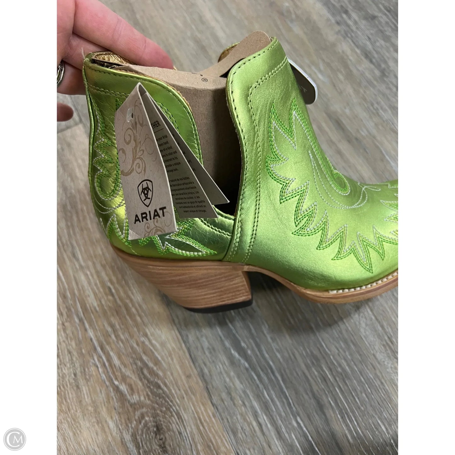 -Boots Western By Ariat In Green, Size: 9