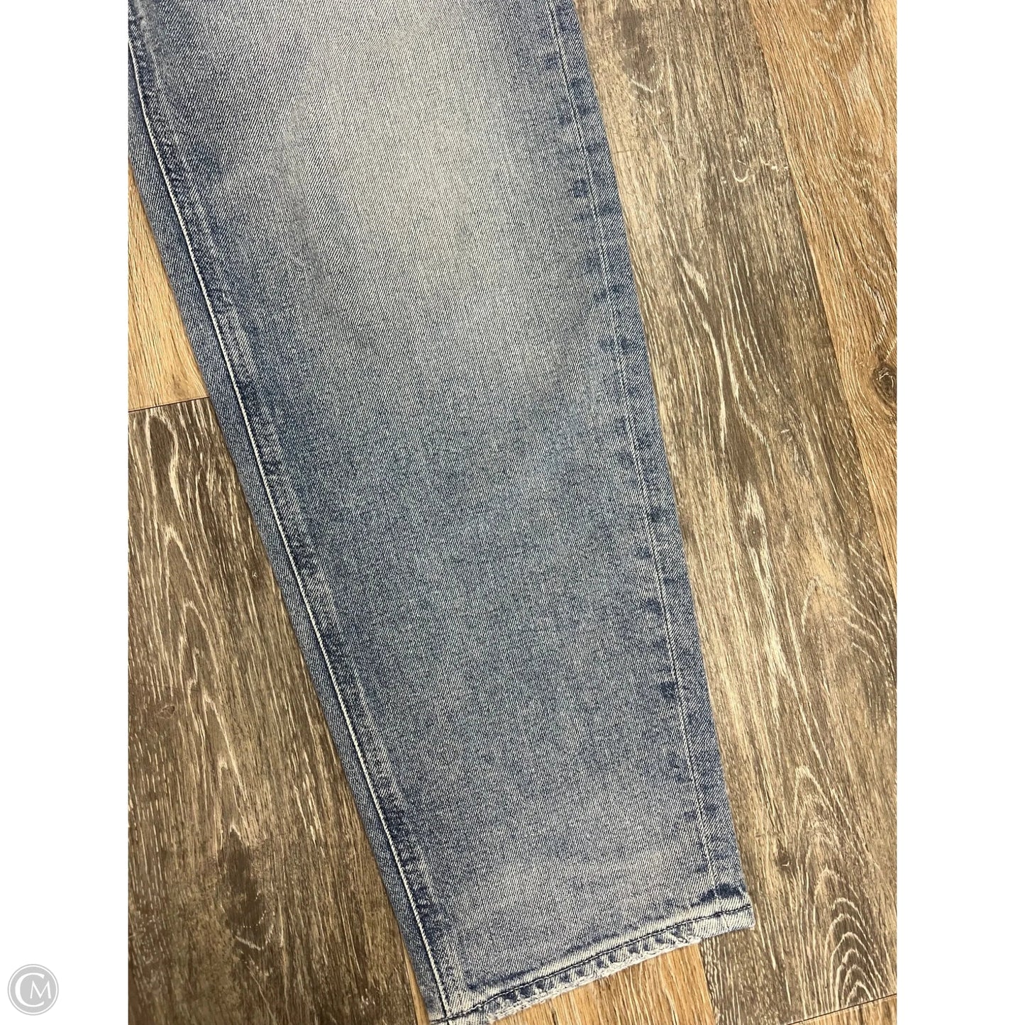 Jeans Straight By Paige In Blue Denim, Size: 2/26